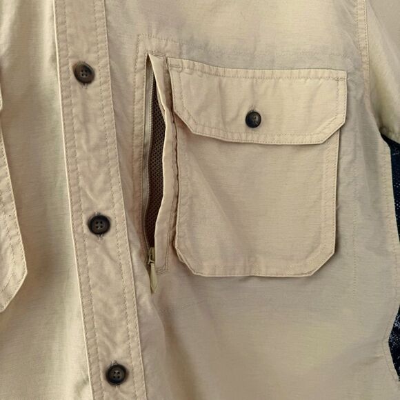 Mossy Oak Men’s Shirt Yellow Camo Mesh Side SZ L - Picture 8 of 15